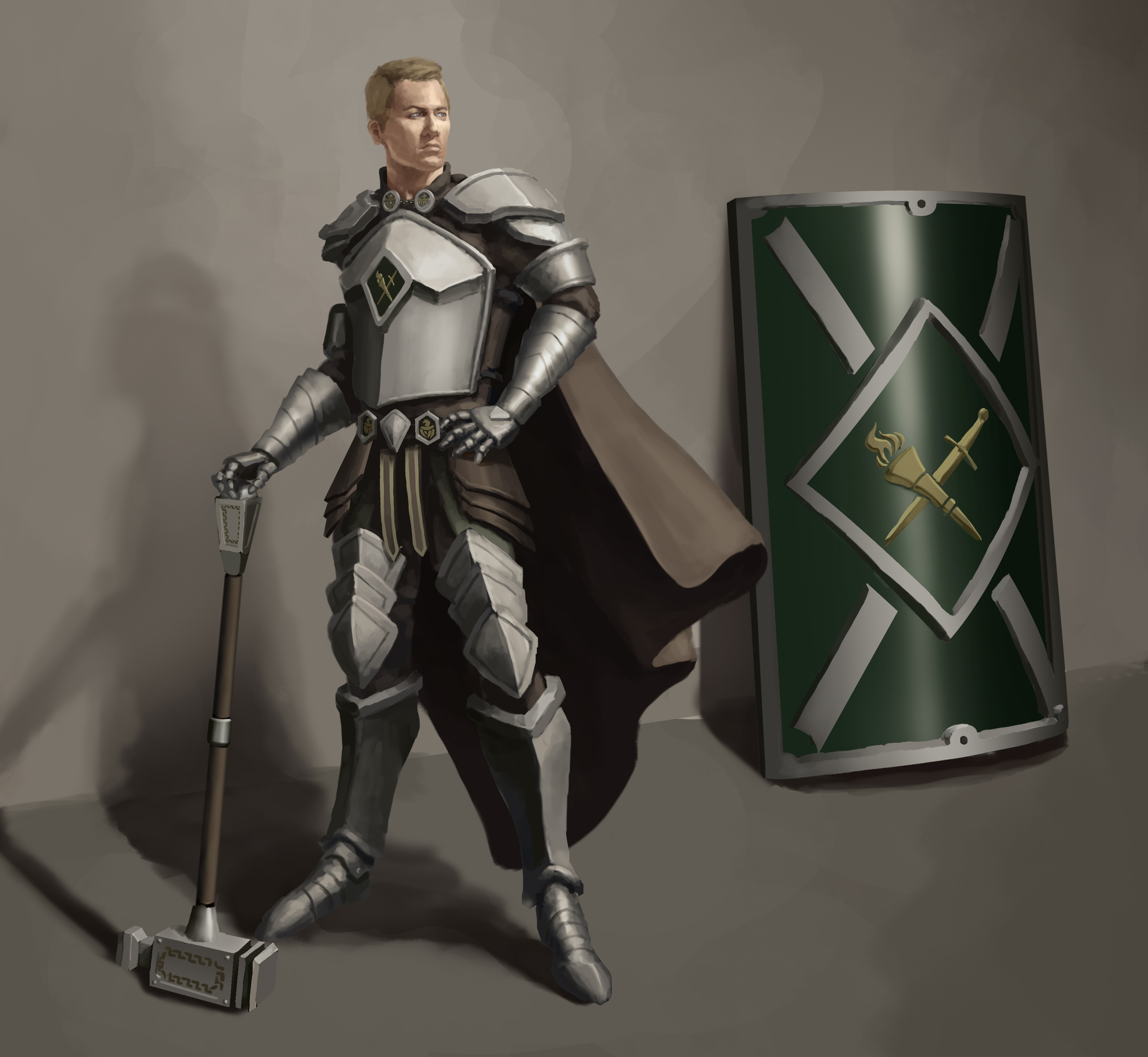 Knights of the Field Character Individual - Captain Antonio DiNardo - Concept Art