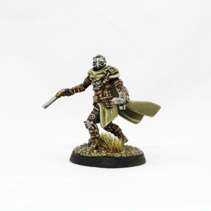 A left side view of the Ithican Imperial Pilot professionally painted to showcase its details.